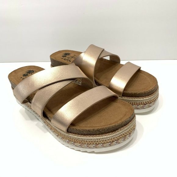 jellypop lanza platform sandals